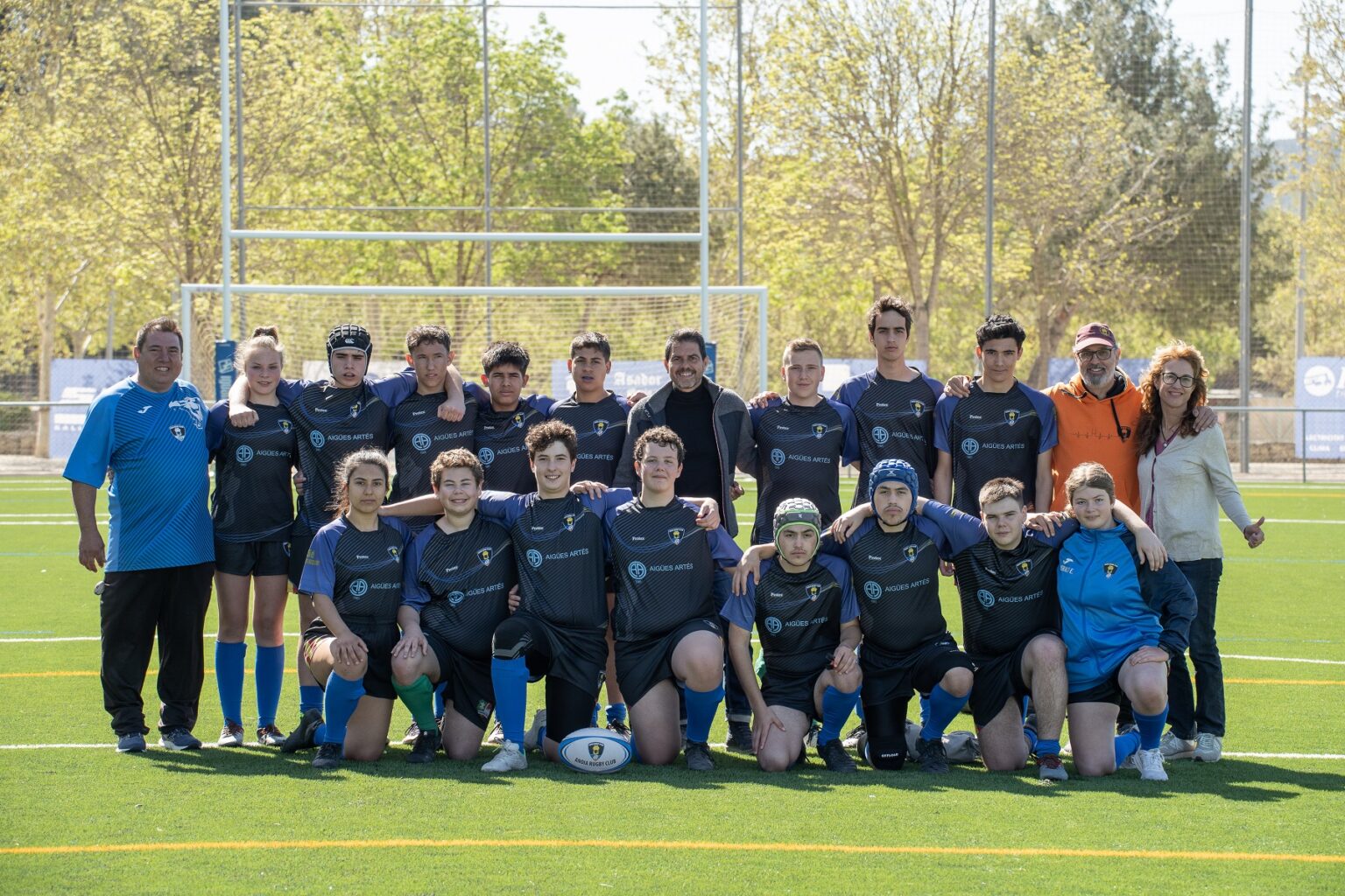 L’Anoia RC celebra la Festa del Rugbi al renovat camp del barri de Fàtima d’Igualada