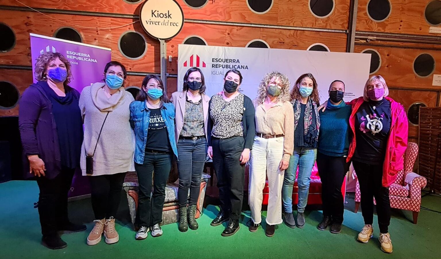 ERC Igualada reivindica el 8M amb la presència de la presidenta de l’Institut Català de les Dones, Meritxell Benedí