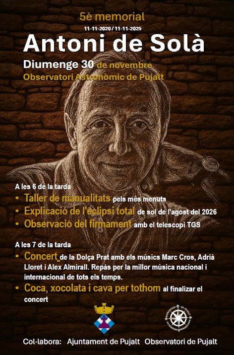 Pujalt recorda a Antoni de Solà en la 5ª edició del Memorial
