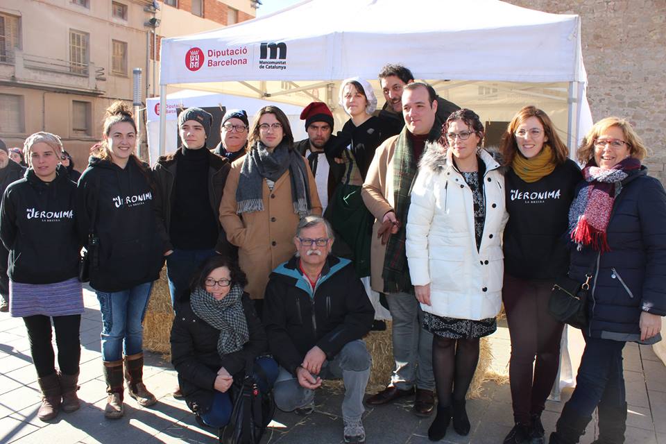 Alguns dels impulsors i col&middot;laboradors de la iniciativa, el passat diumenge durant la Fira del Cam&iacute; Ral.