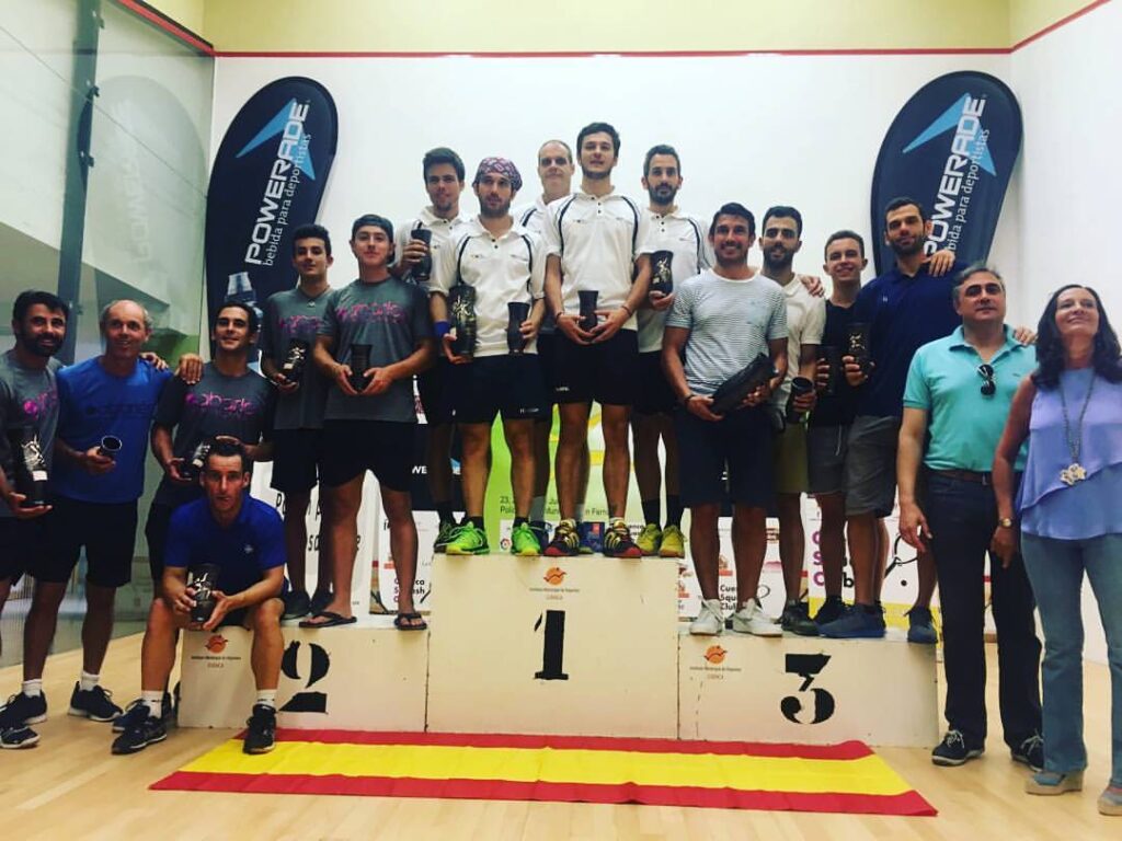 Bernat Jaume, campió d’Espanya d’esquaix per equips