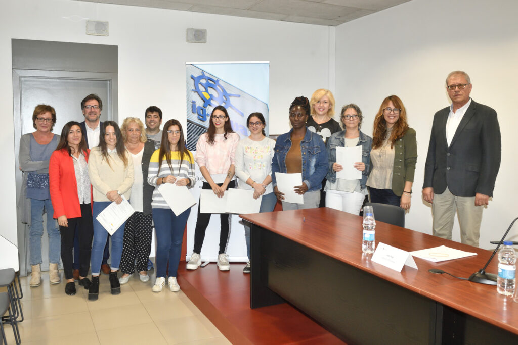 Prop d’un centenar d’alumnes acaben accions formatives a Ig-nova