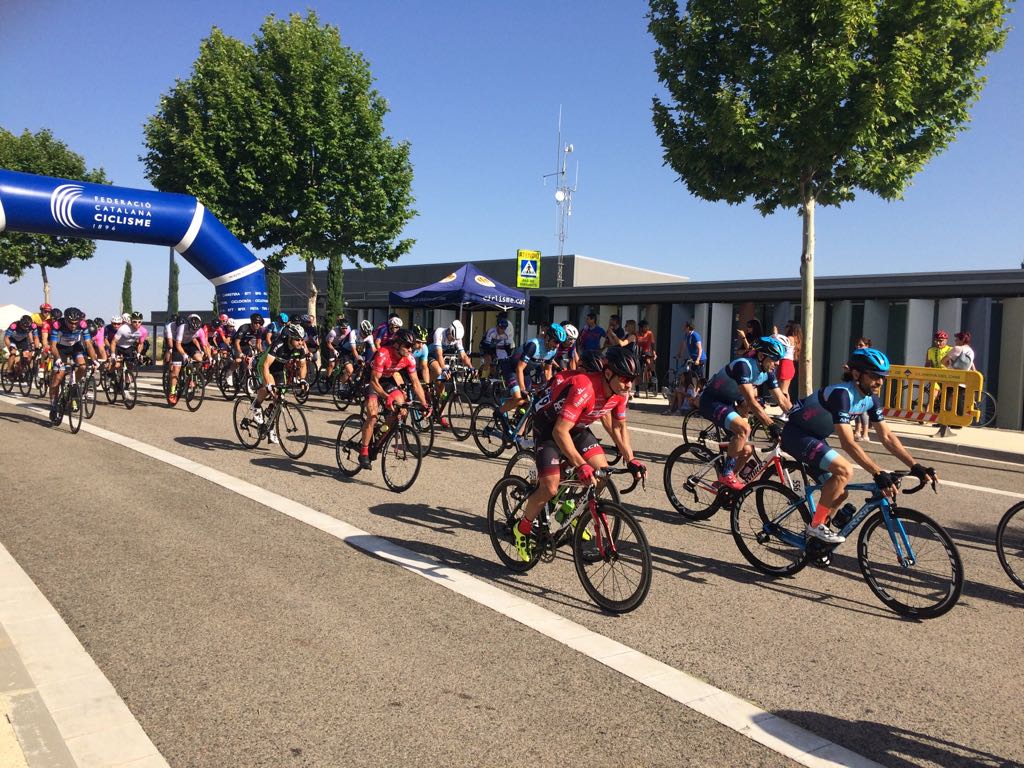 Sergi Lozano, campió del primer Gran Premi Vilanova del Camí de ciclisme