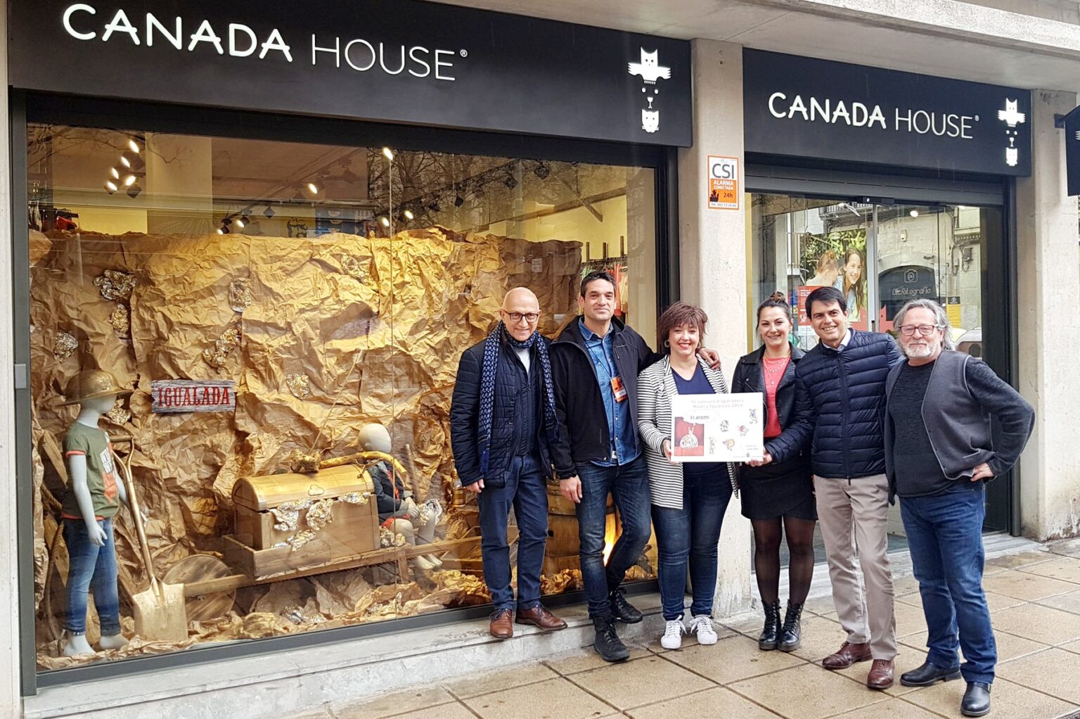 Canada House, primer premi del concurs d’aparadors de Mostra Igualada