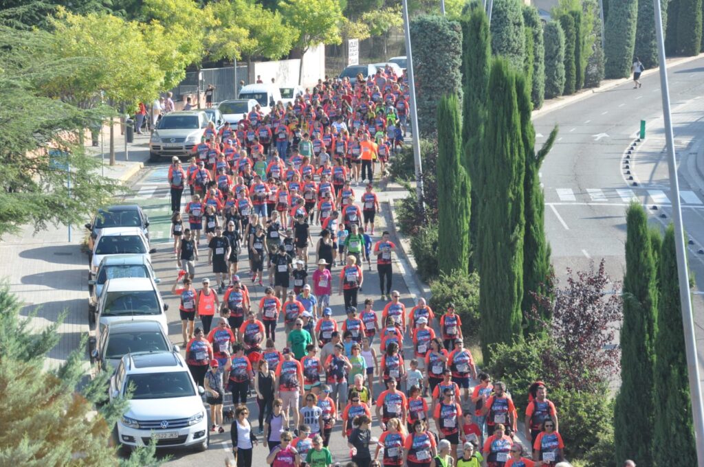 La quarta Alzheimer Race d’Igualada aplega un miler de participants