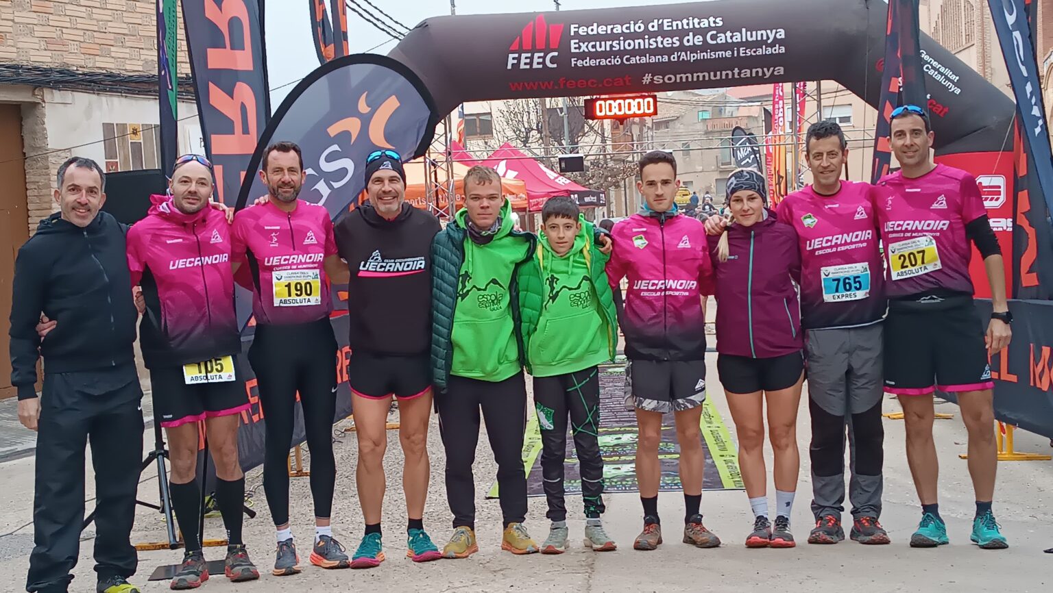 La UECANOIA s’estrena amb 5 podis a la Copa Catalana de la FEEC