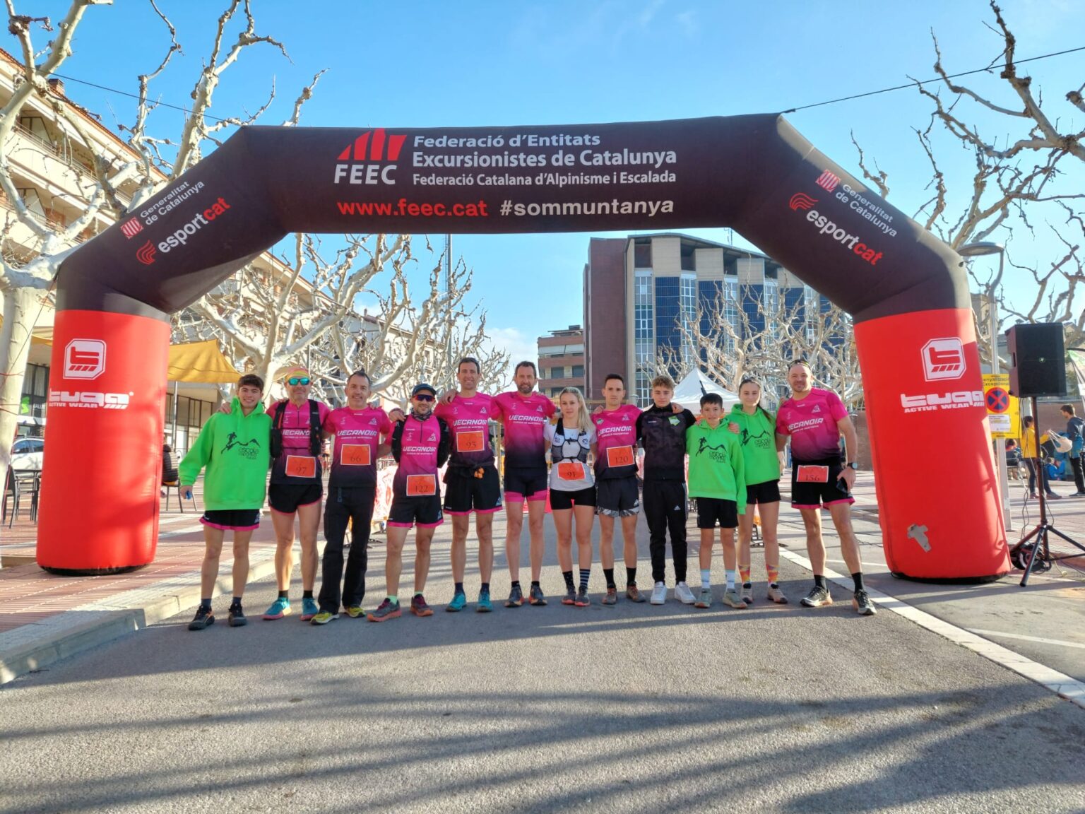 Quatre podis d’UECAnoia a la segona prova de la Copa Catalana