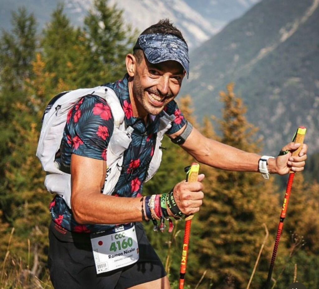 Ramon Nicolás (UECAnoia), primer en M40 a la Ultra Trail del Montblanc