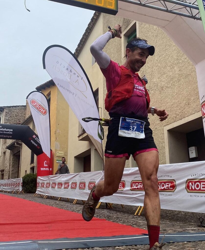 Ramon Nicolás (UECAnoia), sotscampió de Catalunya d’Ultra trail
