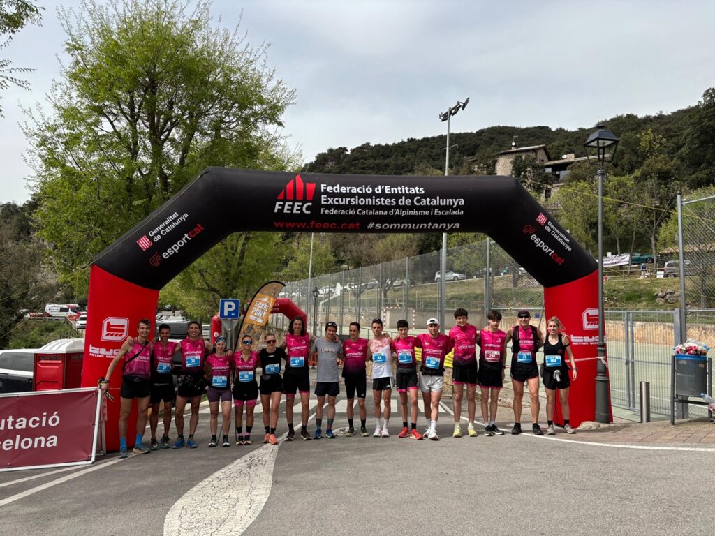8 podis per la UECANOIA a la Copa Catalana de Curses Verticals