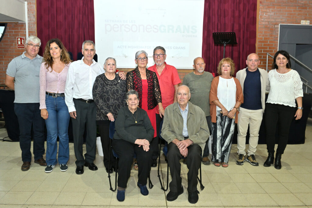 Òdena reconeix a les persones més grans del municipi