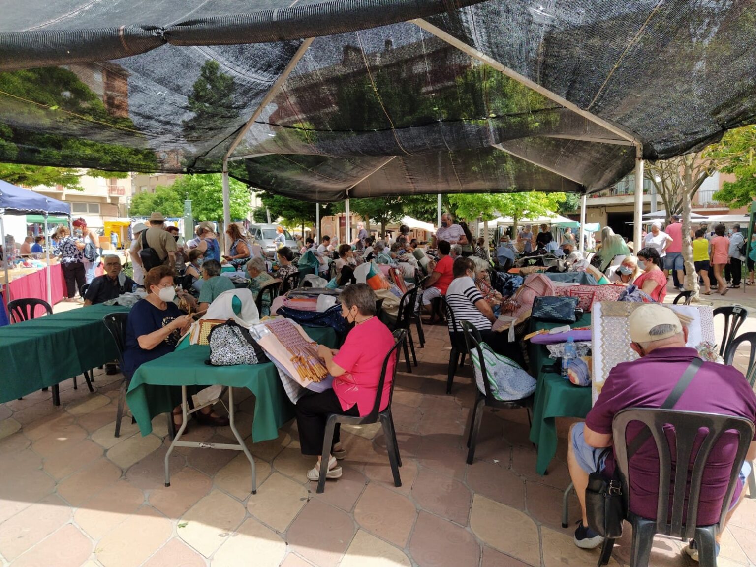 Calaf recupera la seva trobada de puntaires
