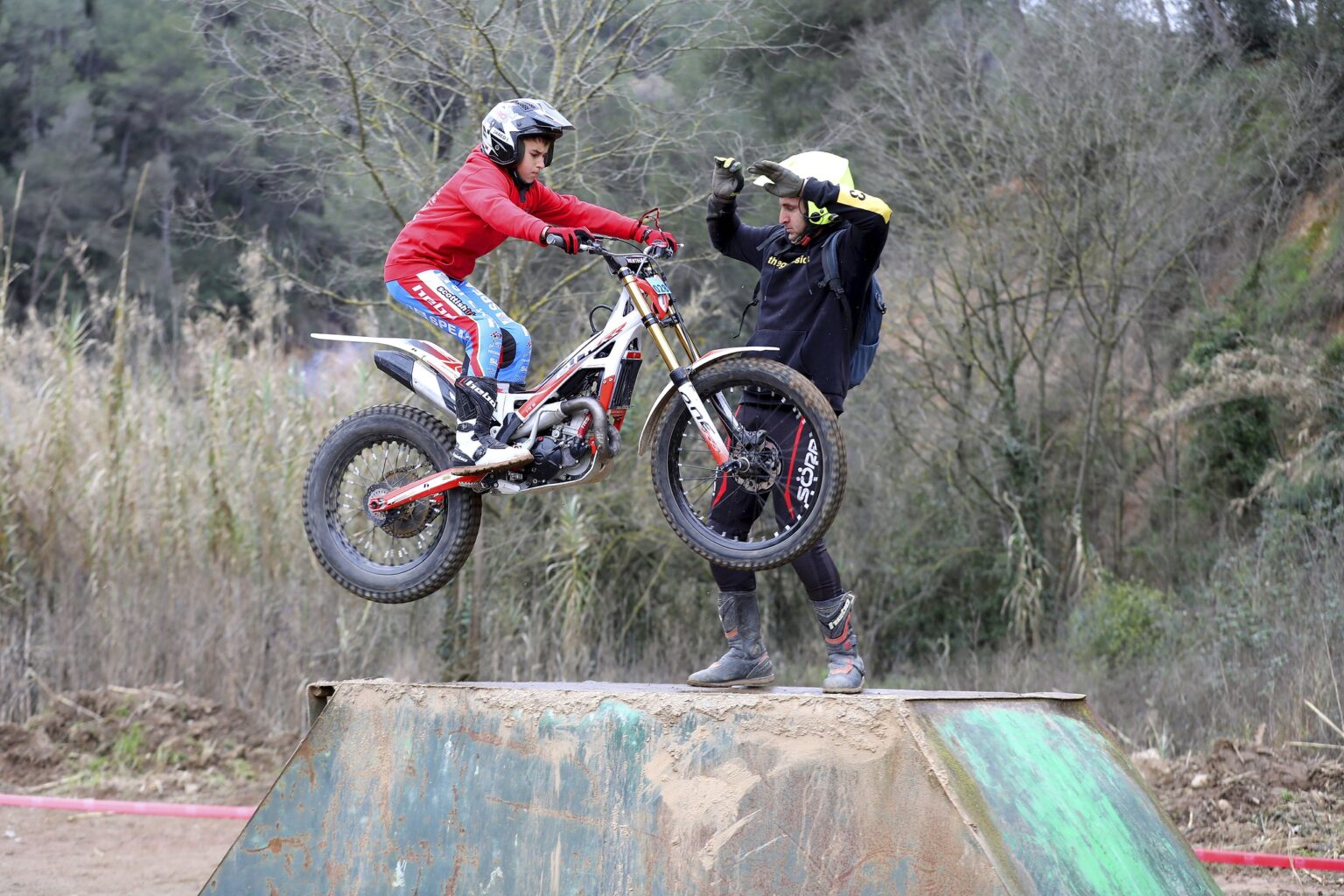 Piera acull la segona prova del Campionat de Catalunya de Trial de Nens