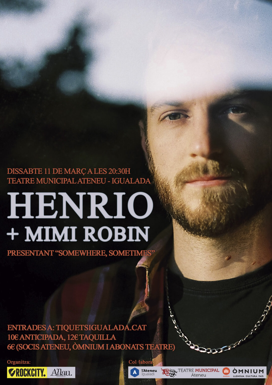 Henrio presenta el seu nou treball en un concert a Igualada