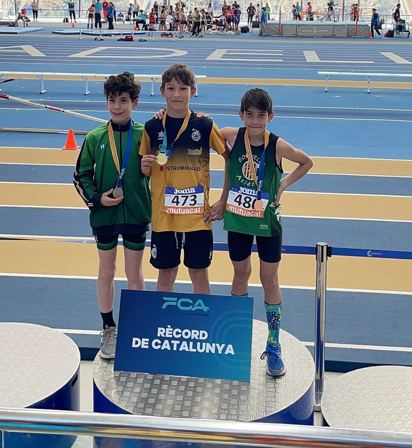 Aarón Ceusán – CAI – Campió i Rècord de Catalunya Sub-12 de Combinades