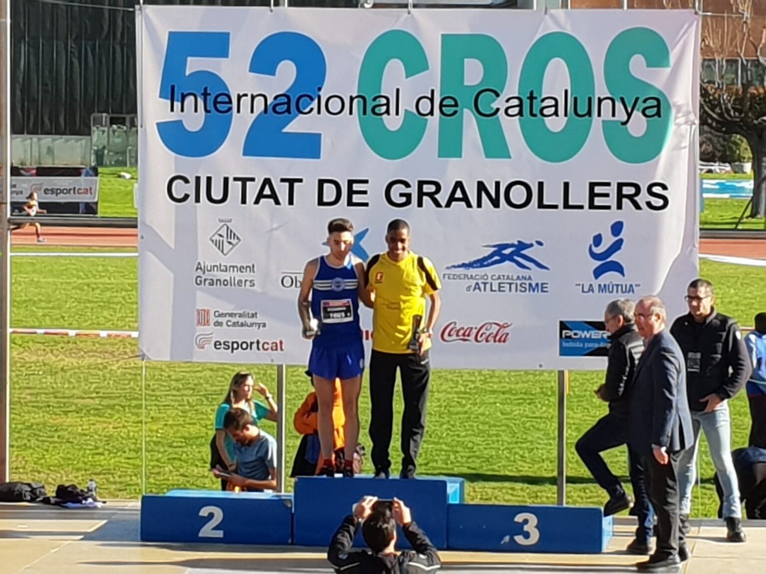 Abdessamad Oukhelfen (CAI), segon al Cros Internacional de Granollers