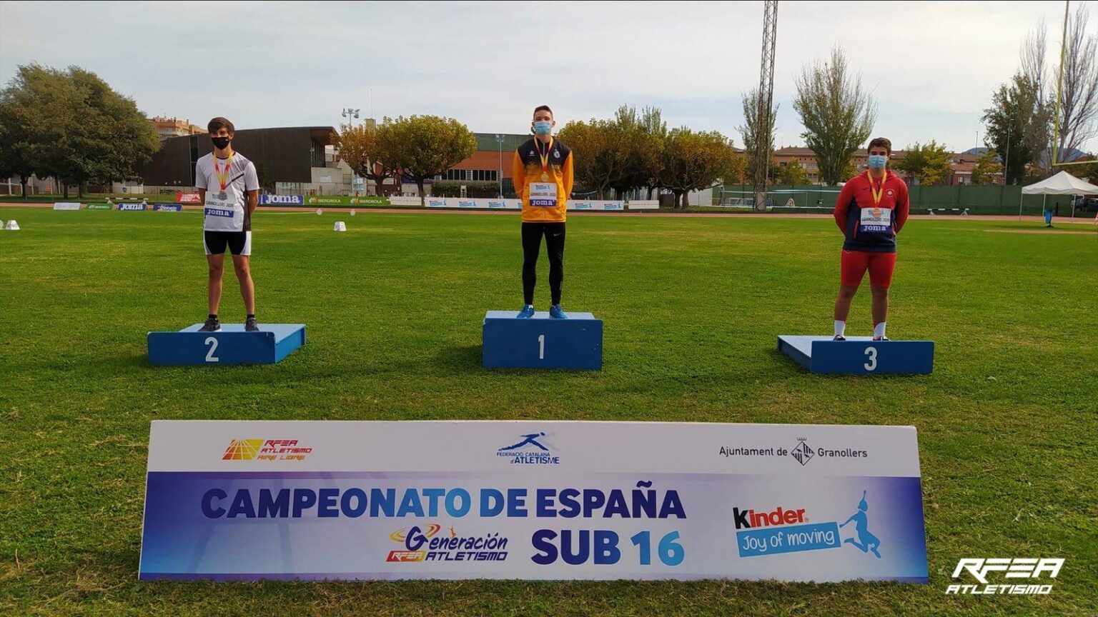 Aleix Camats -CAI Petromiralles/Jocnet-, Campió d’Espanya Sub-16 en disc