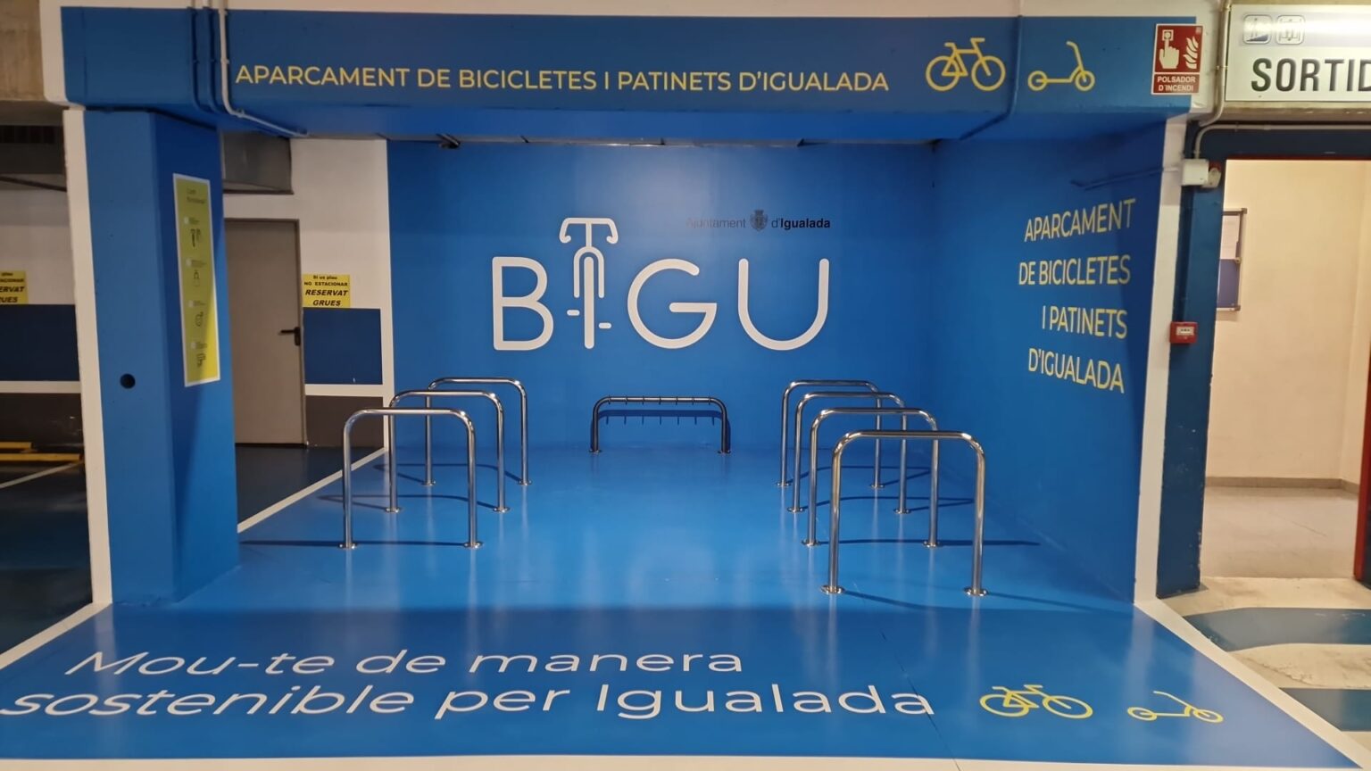 Igualada celebra la Setmana de la Mobilitat Sostenible amb l’estrena d’aparcaments soterrats per a bicis i patinets