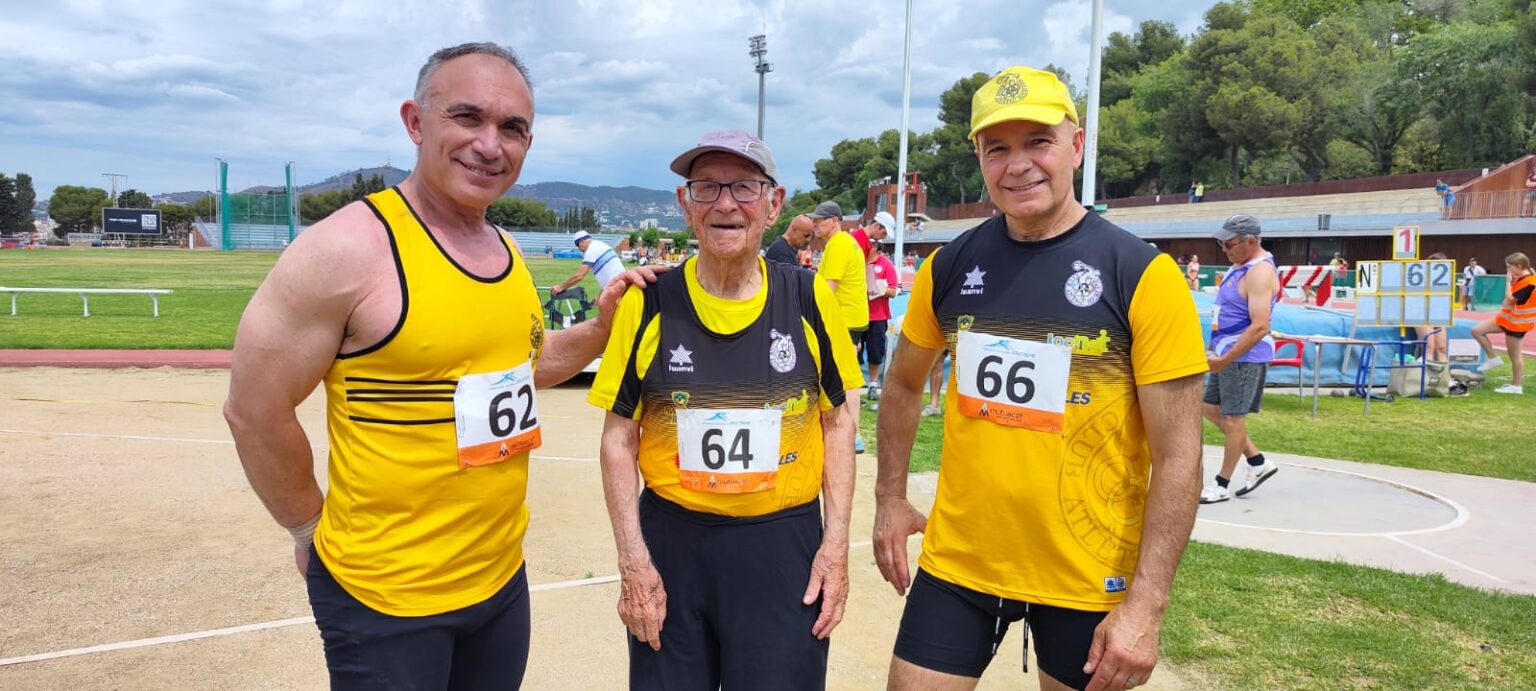 Sis medalles per als atletes del CAI al Campionat de Catalunya Màster