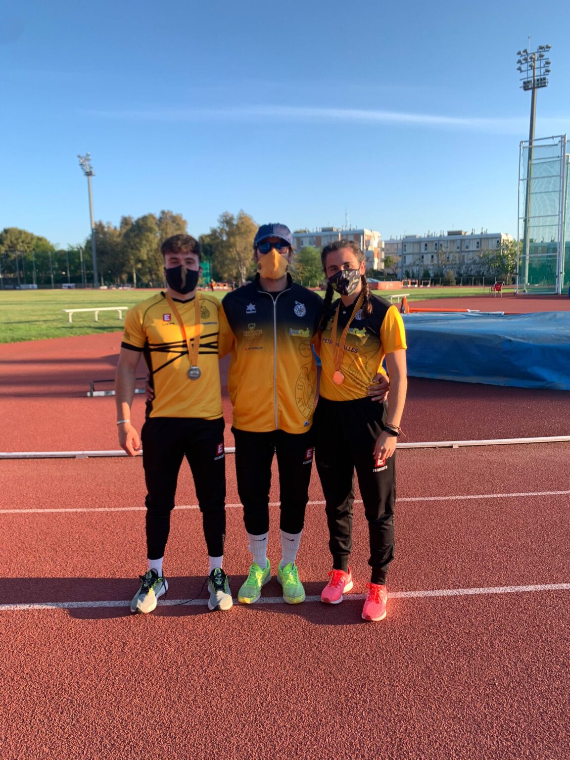 Medalles per als atletes del CAI David Muñoz i Núria Moix al Campionat Català de combinades