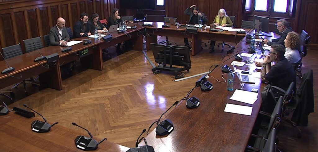 Àuria compareix al Parlament per proposar millores a la futura Llei d’Economia Social i Solidària