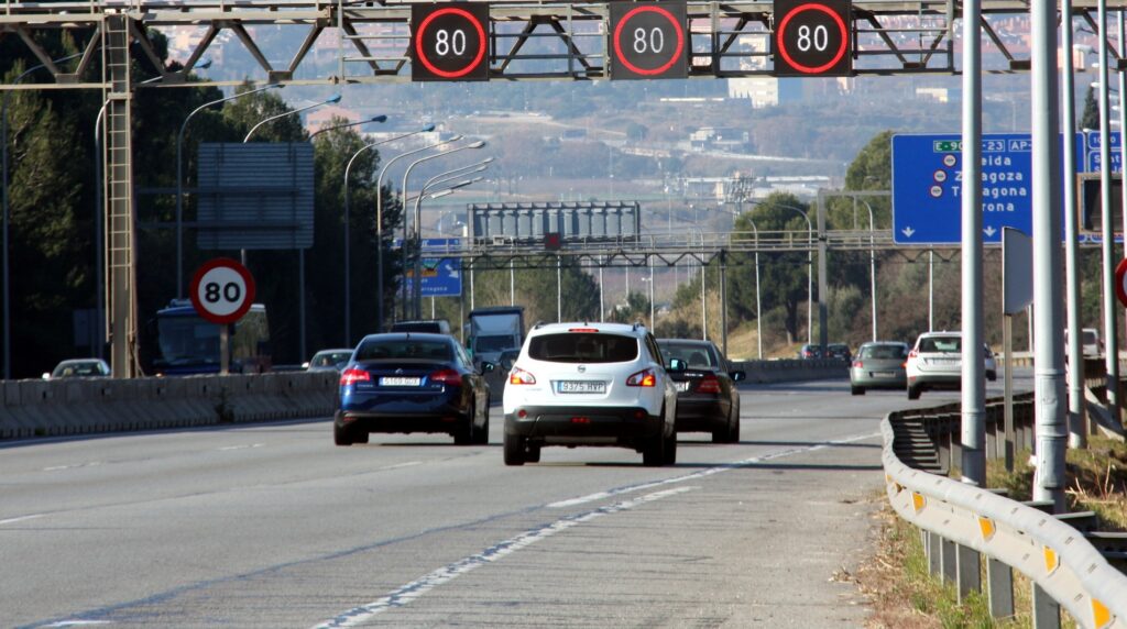 El nou carril bus de la B-23 preveu reduir uns 15 minuts el trajecte Igualada-Barcelona