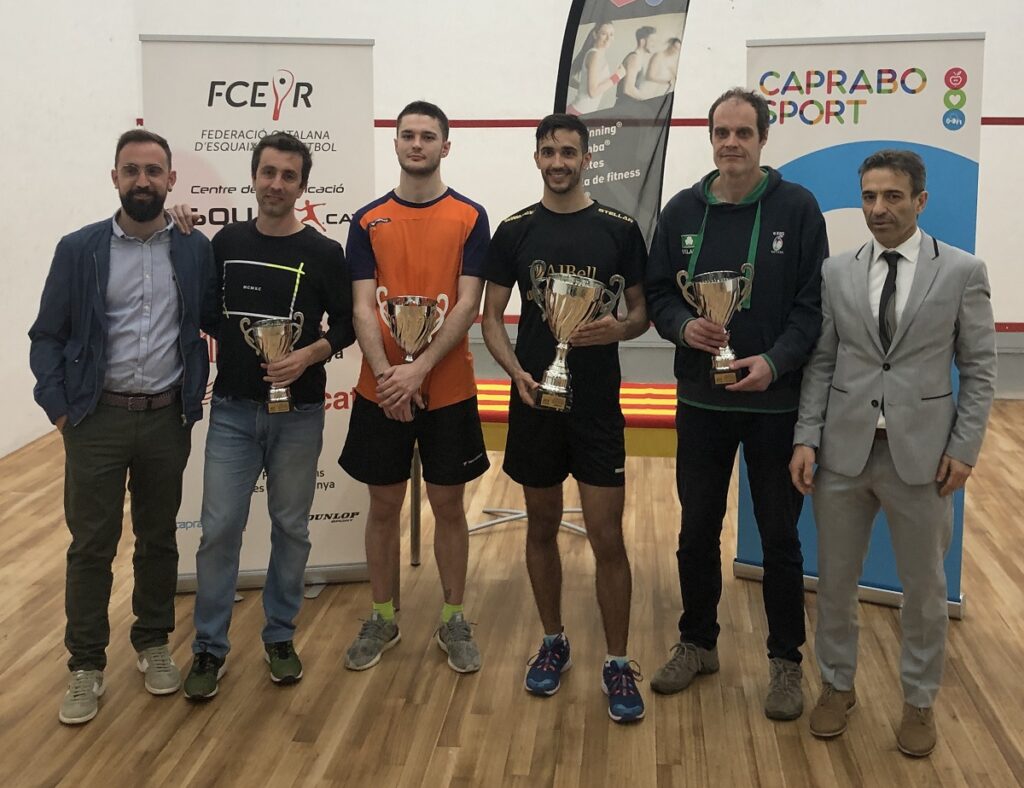 Bernat Jaume, subcampió absolut de Catalunya d’esquaix