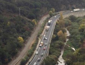 Accident a la C-15 a Capellades