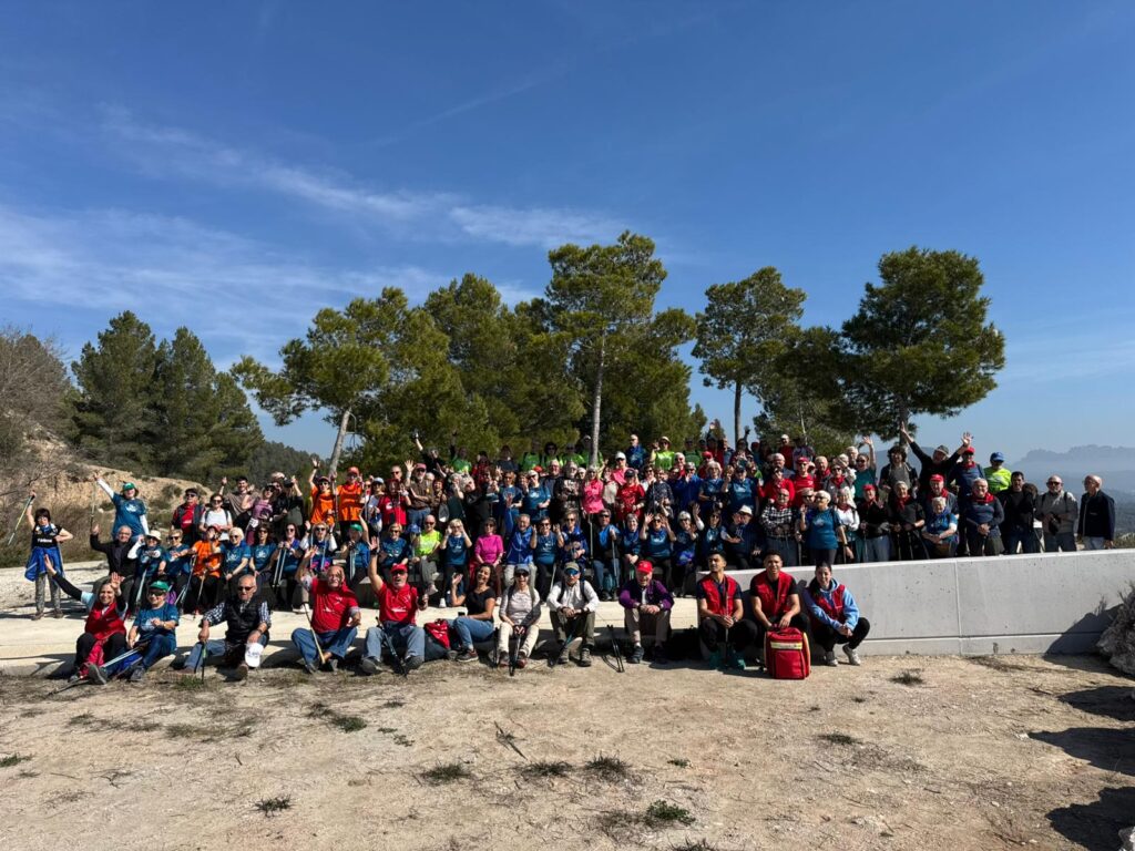 Igualada acull una caminada saludable per a la gent gran amb la participació de quatre municipis