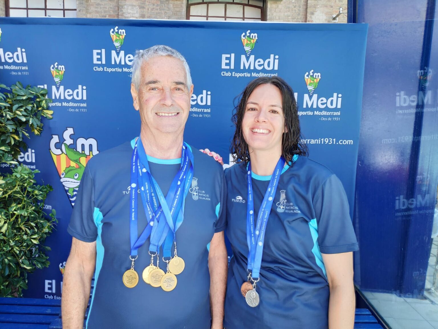 Ernest Parcerissas (CN Igualada) bat rècords d’Espanya en natació de majors de 85 anys