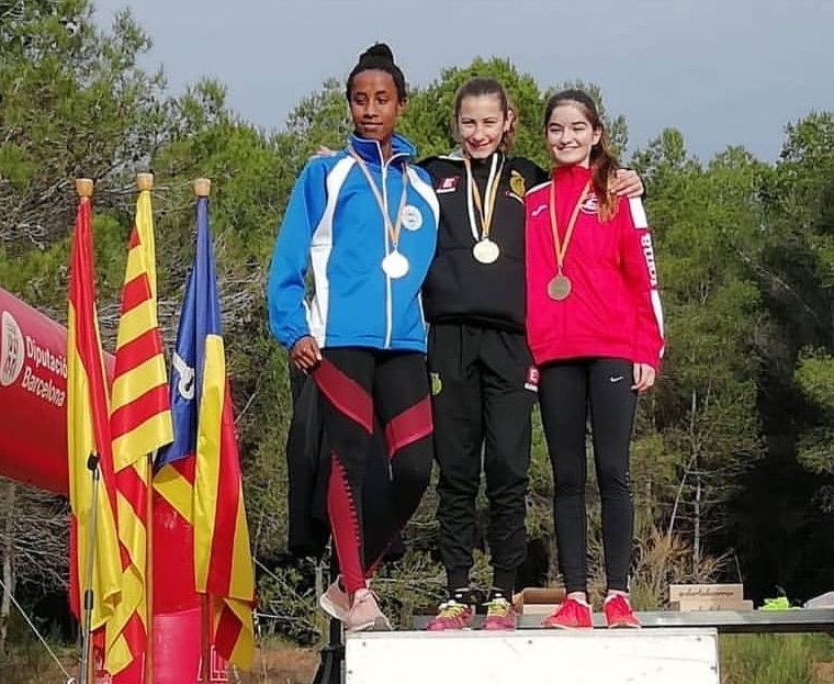 Carla Bisbal (CAI Petromiralles), guanyadora cadet al Cros de Gavà