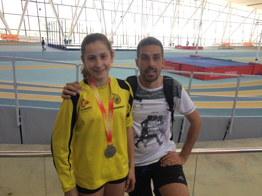 Carla Bisbal i Joan Sendra (CAI Petromiralles/Jocnet), sots campions d’Espanya Sub-16