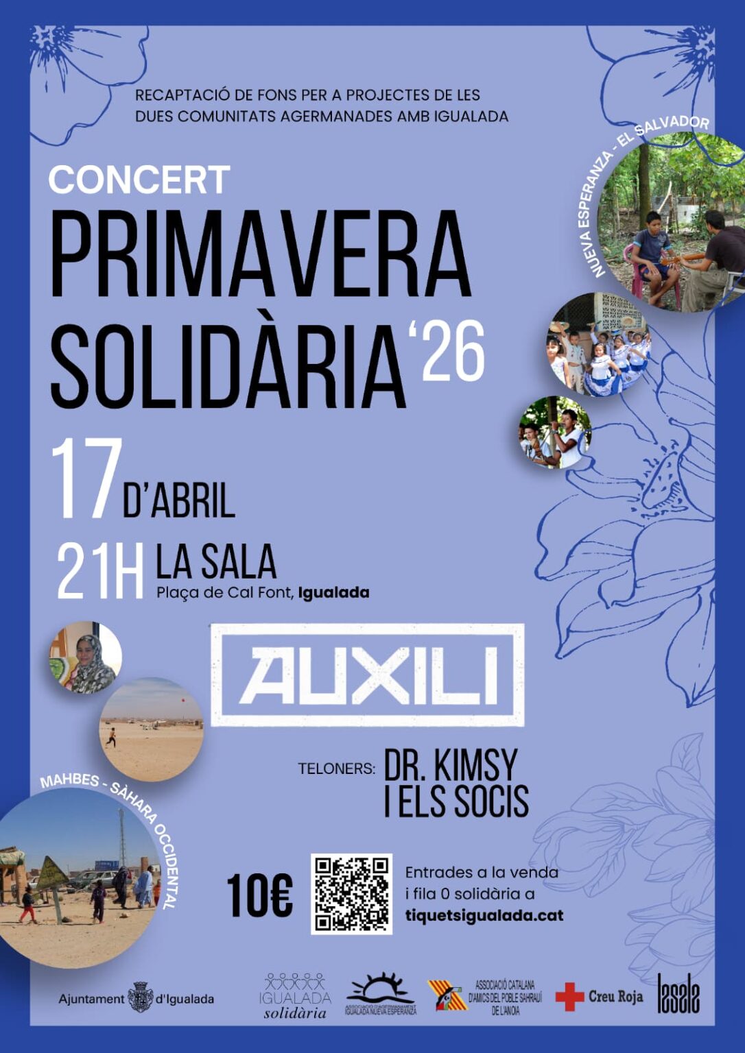 Concert “Primavera Solidària”, aquest divendres a La Sala