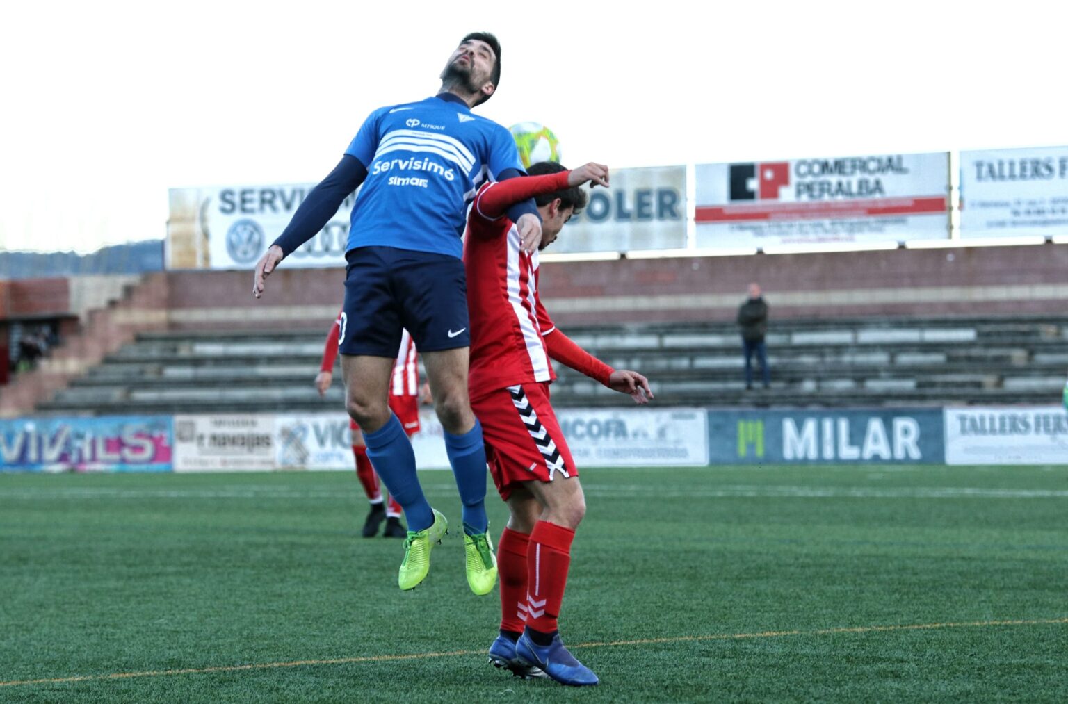 Els partits del CF Igualada, a porta tancada pel coronavirus