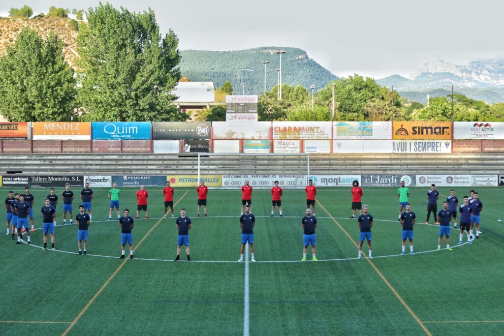 El CF Igualada fa proves PCR a tot el primer equip masculí després d’un positiu en coronavirus