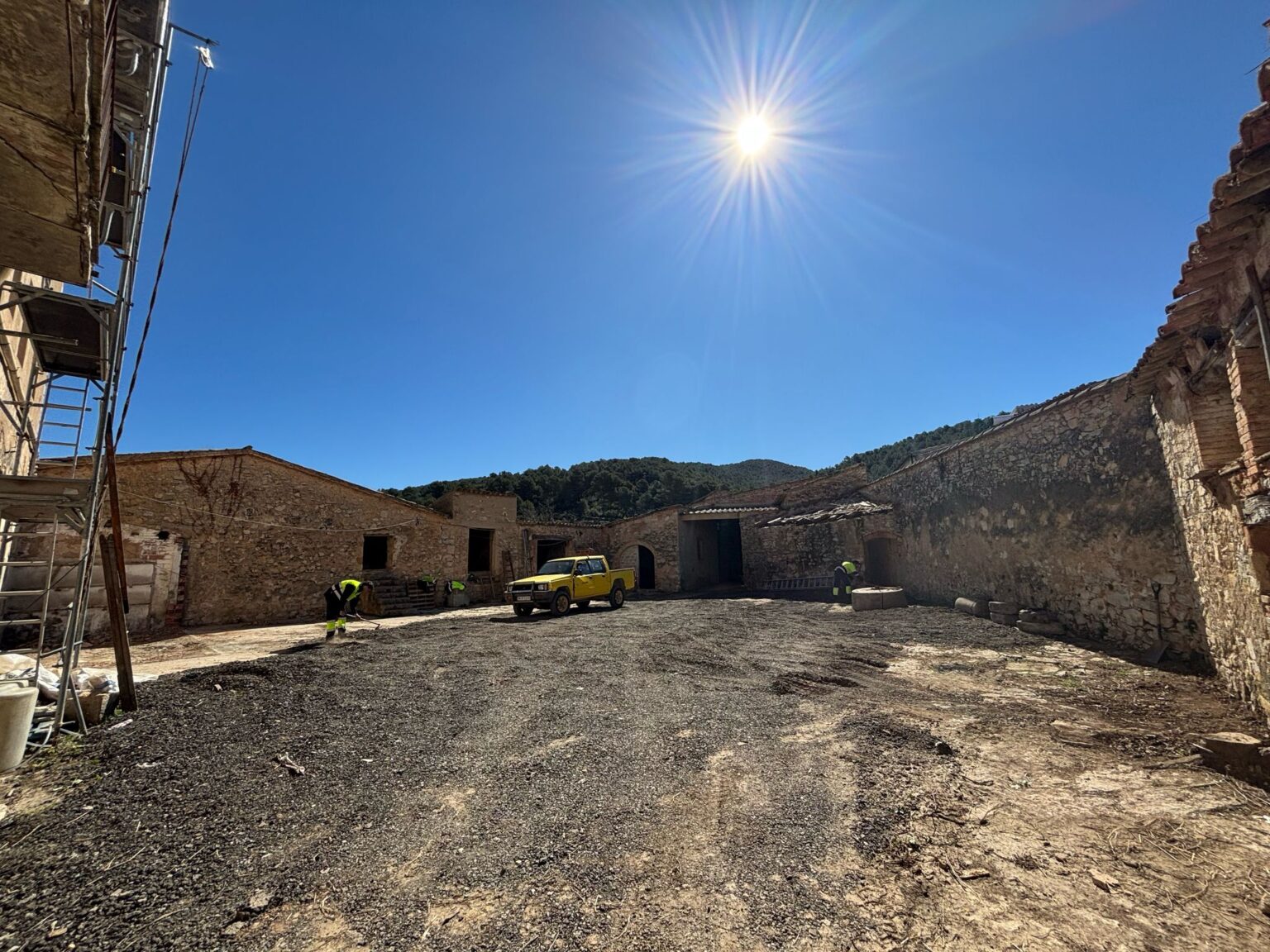 La Llacuna inicia les obres d’adequació de Cal Magí Farriol