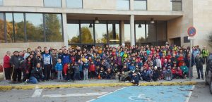Caminada dels Maristes d'Igualada per La Marat&oacute; de TV3