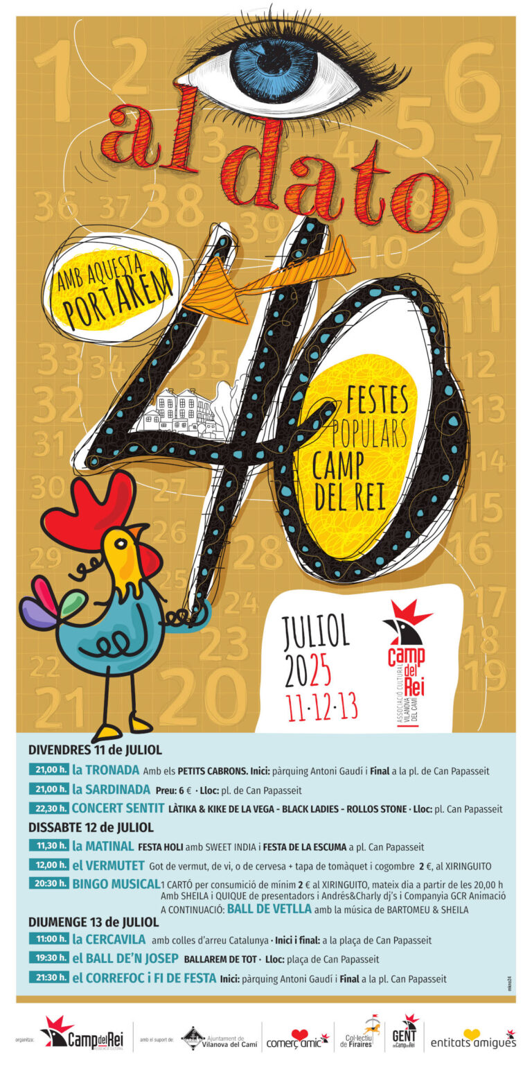 La Festa Popular del Camp del Rei celebra 40 anys