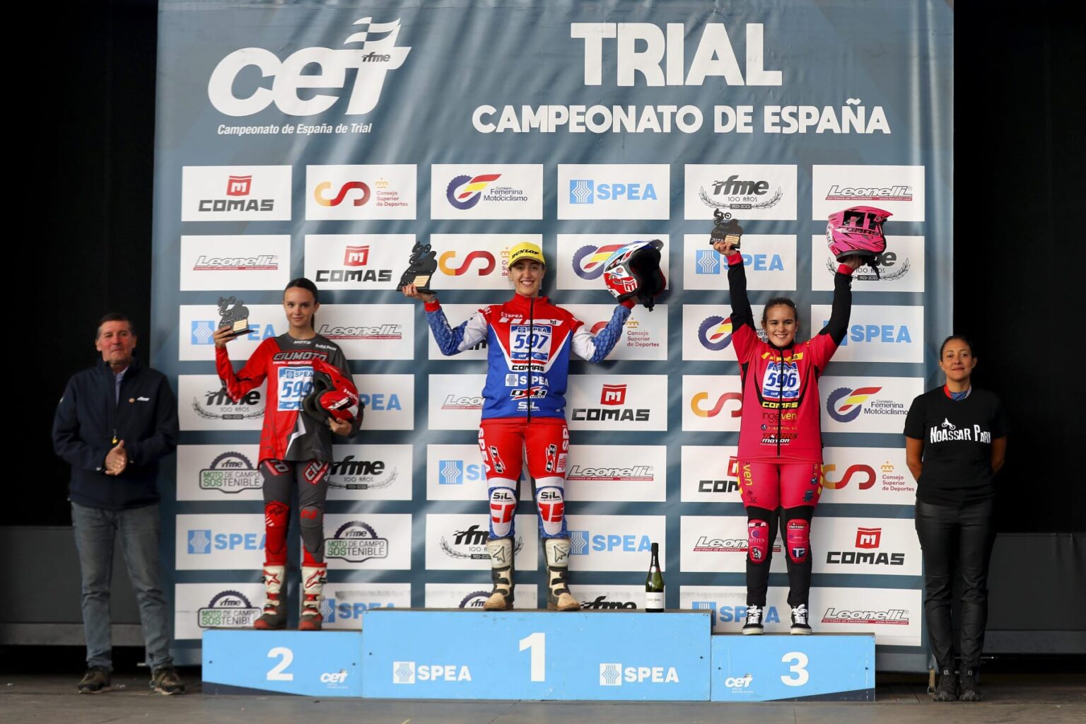 La vilanovina Maria López del Rio es proclama Campiona d’Espanya de Trial de la seva categoria