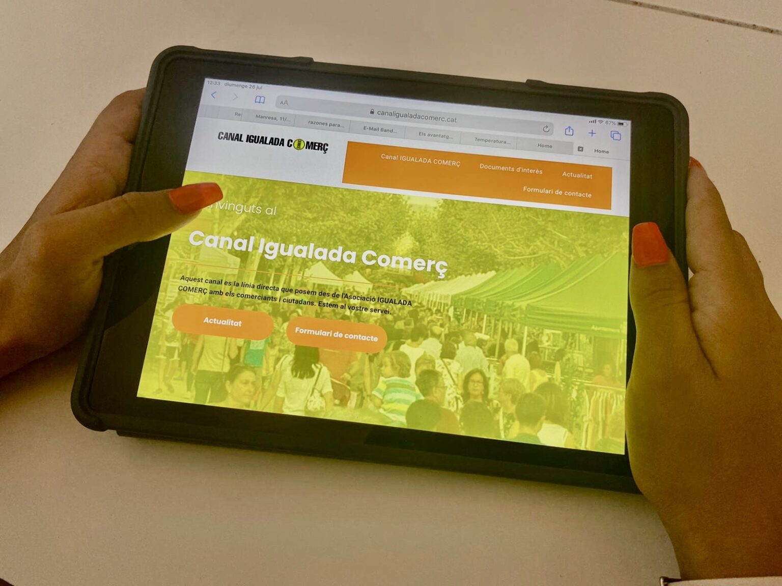 Igualada Comerç estrena un nou portal digital