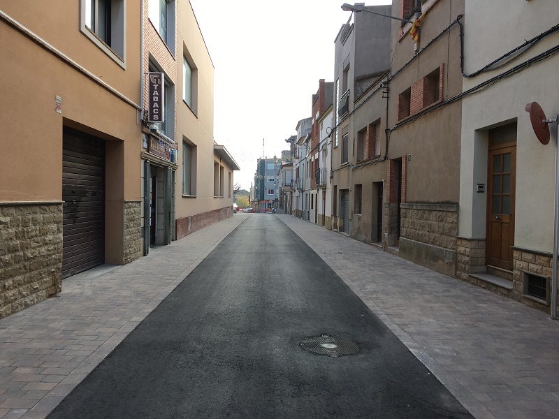Els Hostalets de Pierola enllesteix millores en diversos carrers