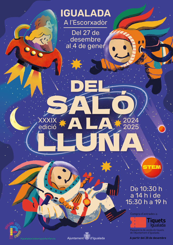 Un laberint gegant i un maxi planetari seran les estrelles del Saló de la Infància d’Igualada