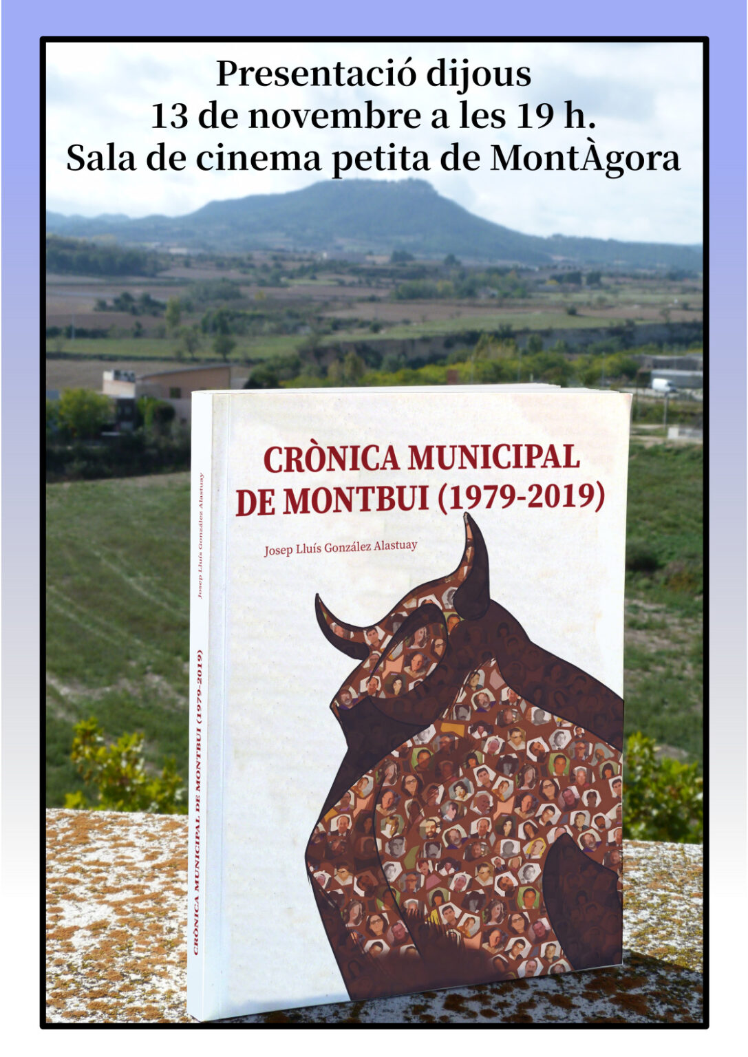 Josep Lluís González presenta “Crònica Municipal de Montbui (1979-2019)”, una mirada de 40 anys sobre la vida política i social del municipi