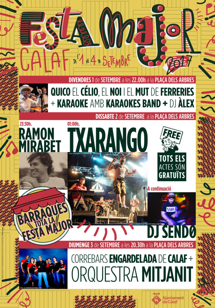 Calaf, a punt per viure la seva Festa Major