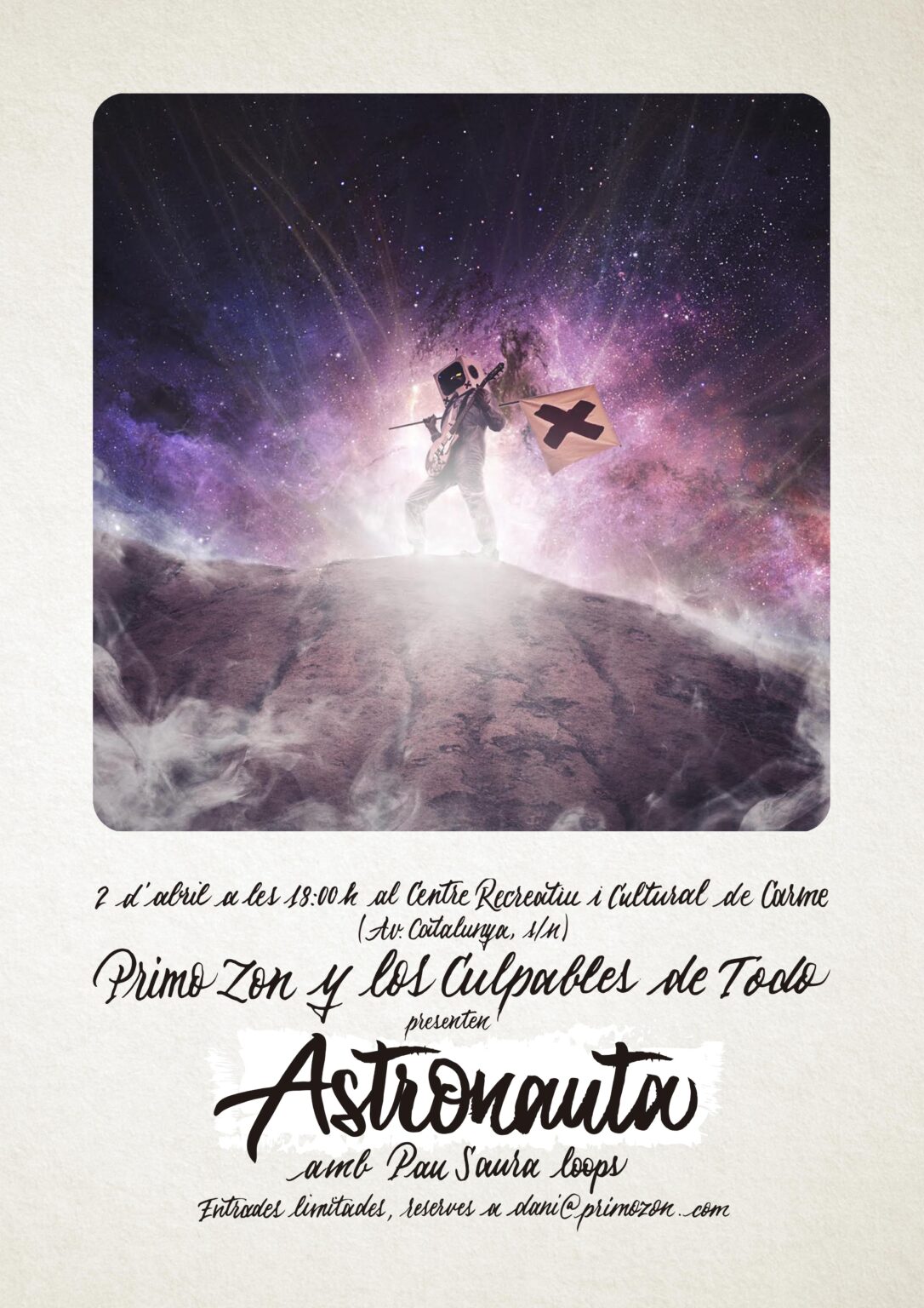 «Astronauta», nou disc de Primo Zon y Los Culpables de Todo