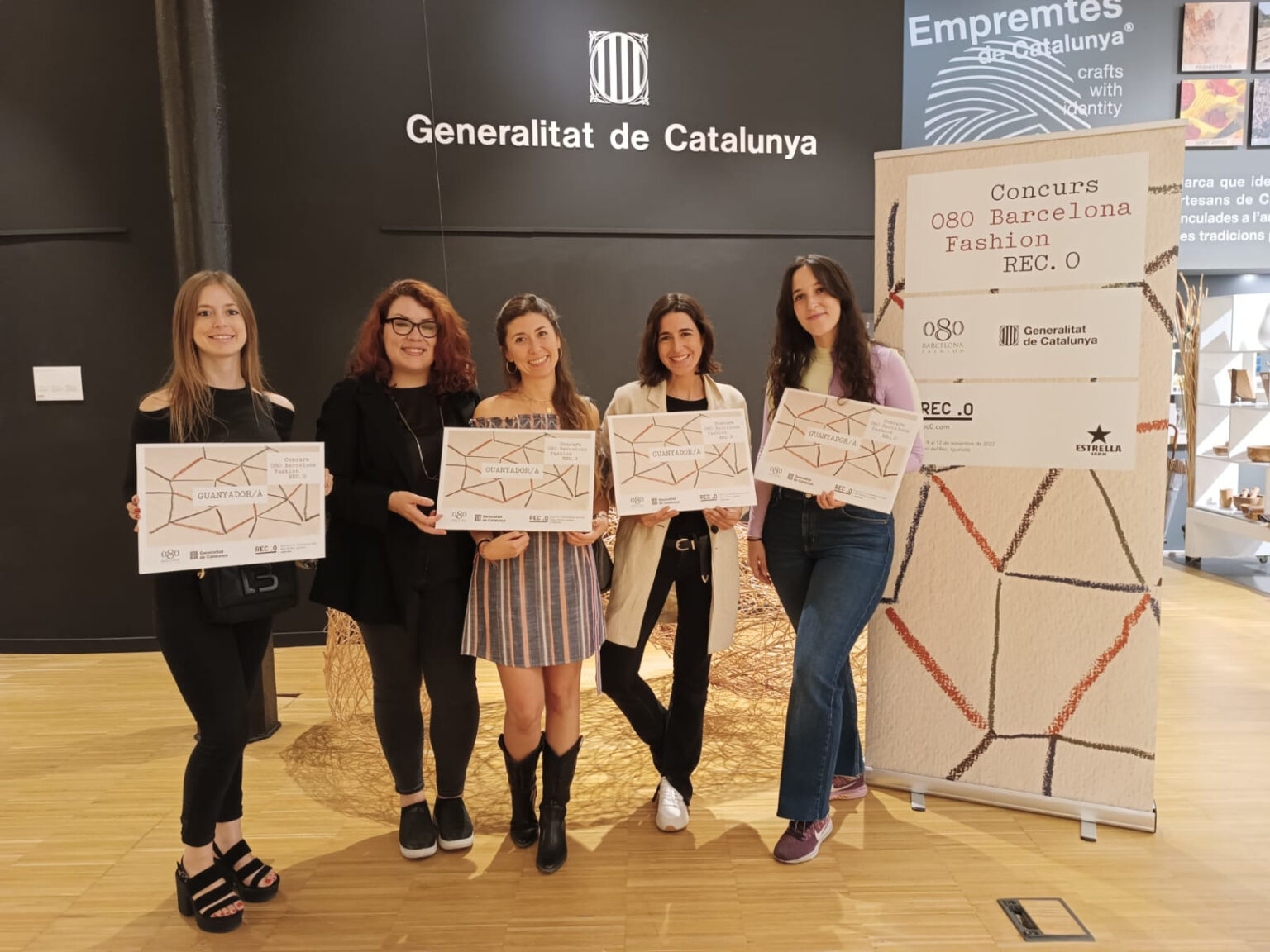 The Artelier, Serendipty, Shuia Shuia i The Alphabet, marques premiades al concurs 080 Barcelona Fashion / Rec.0