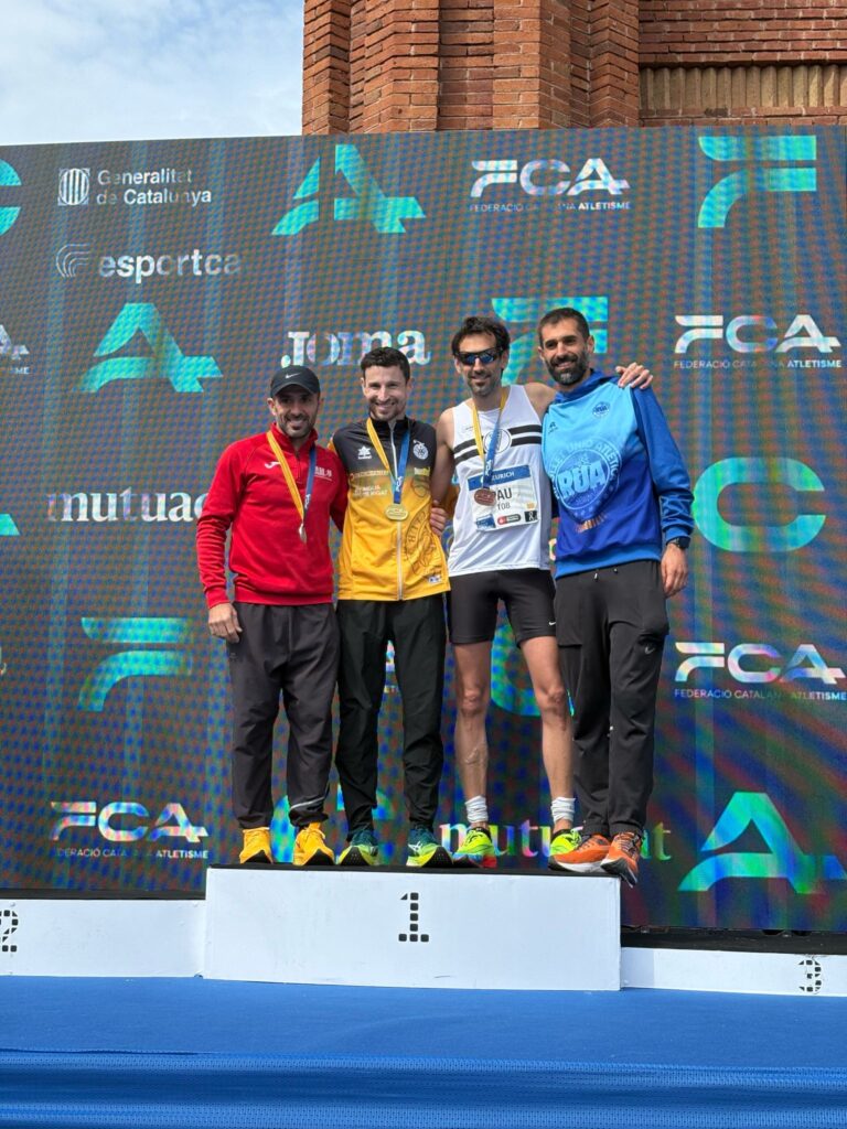 Daniel Baraldés (CAI), Campió de Catalunya Màster M-40 i 73è general, a la Marató de Barcelona