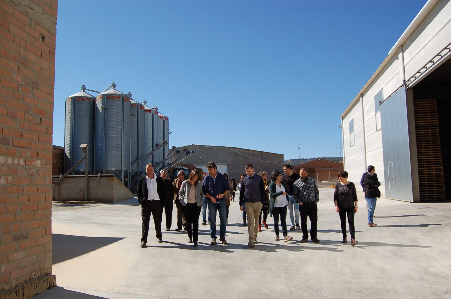 La consellera d’Agricultura, de visita a l’Anoia