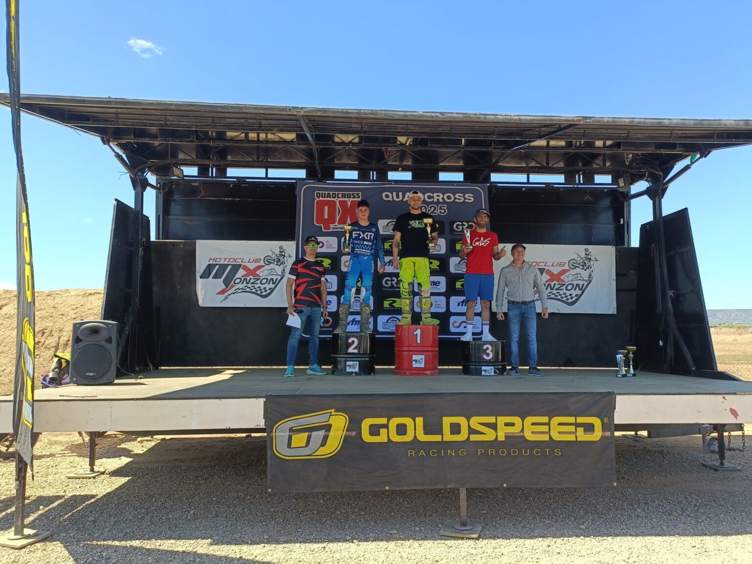 Dani Vilà guanya al campionat estatal de Quadcross a Monzón