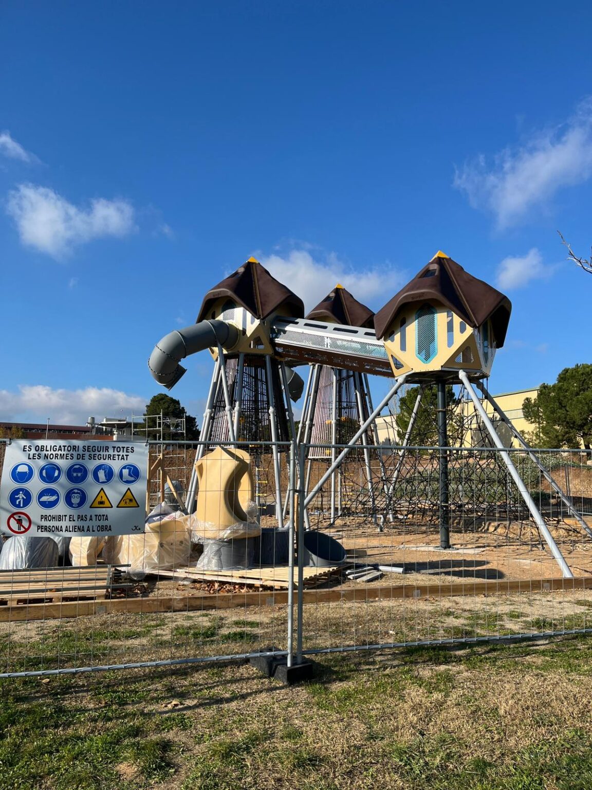Dissabte, inauguració del nou element de joc infantil al Parc Central d’Igualada